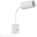 PUNTO fali lámpa USB-csatlakozóval 1xGU10/9W/230V fehér
