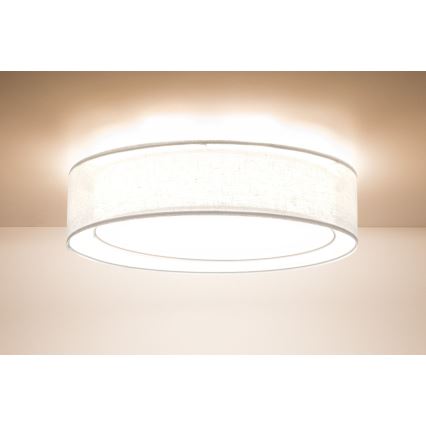 PURO mennyezeti lámpatest 2xE27/40W/230V Ø 60 cm fehér