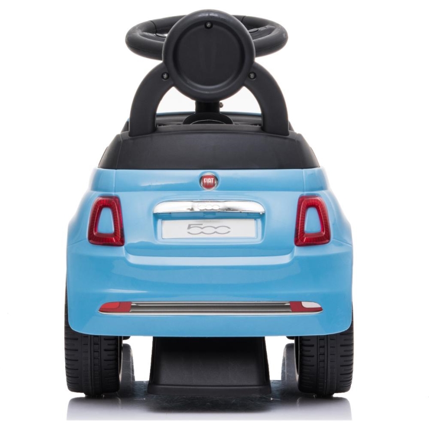 Push autó Fiat 500 2xAA kék