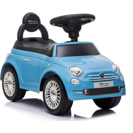 Push autó Fiat 500 2xAA kék