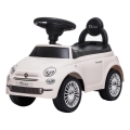 Push autó Fiat 500 2xAA krémes