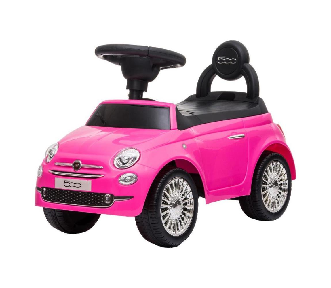 Buddy Toys Push autó Fiat 500 2xAA rózsaszín 57002795