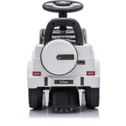 Push autó Mercedes G350d 2xAA fehér/fekete