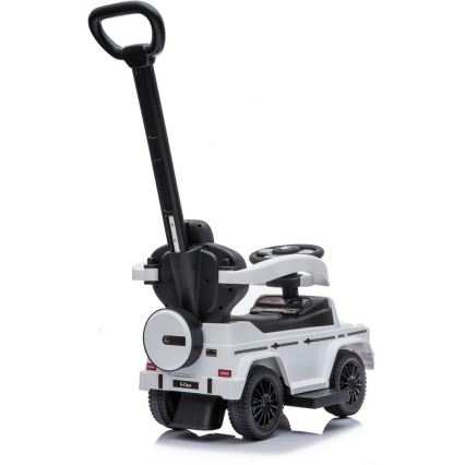 Push autó Mercedes G350d 3in1 2xAA fehér/fekete