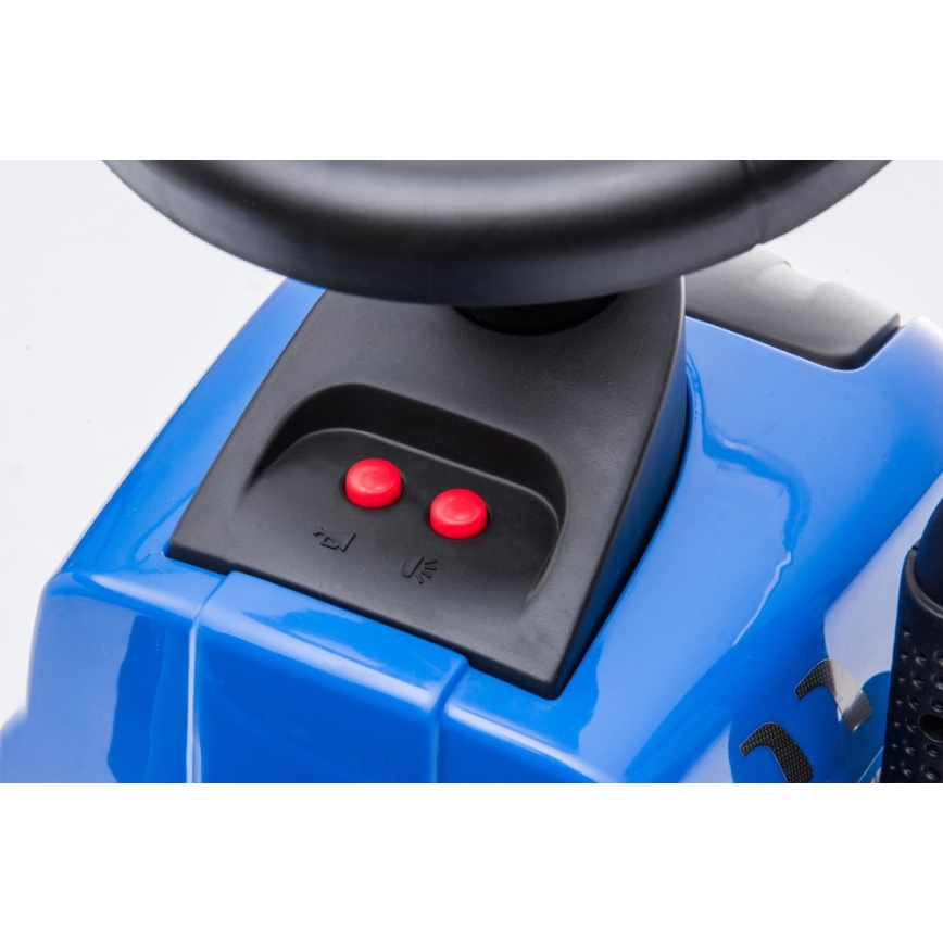 Push autó NEW HOLLAND 2xAA kék/fekete