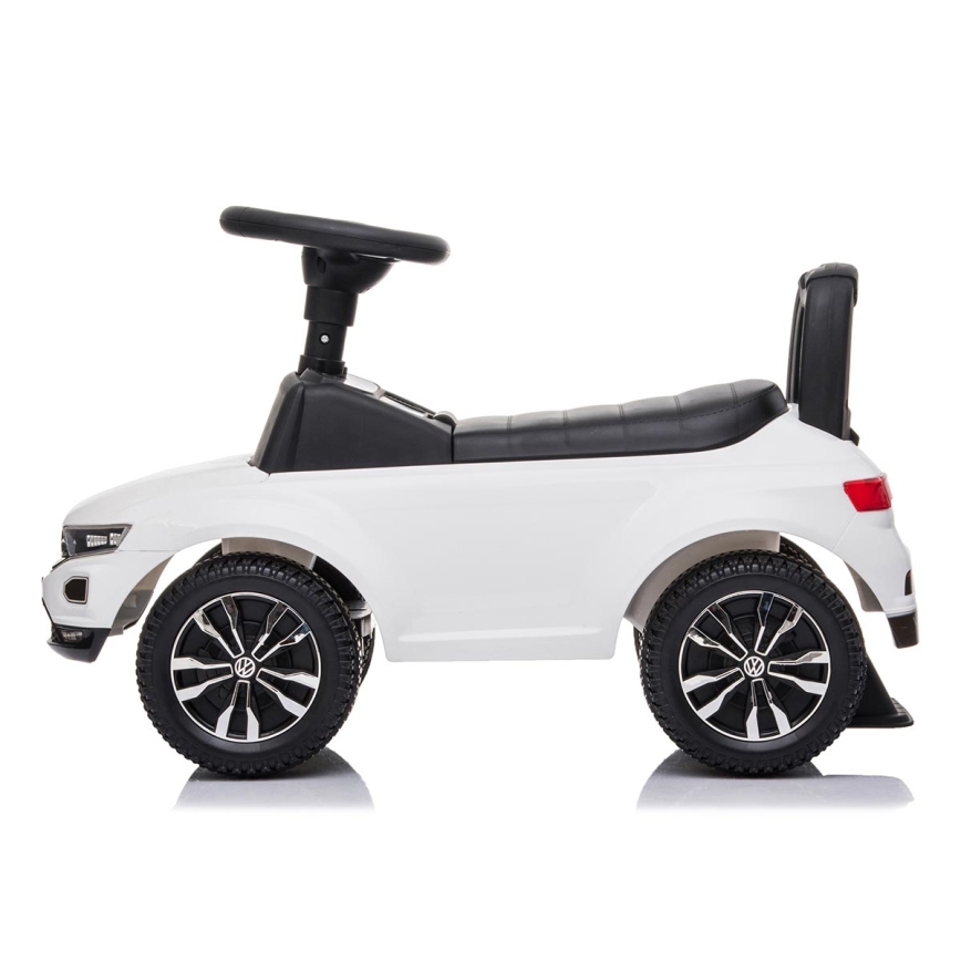 Push autó Volkswagen 2xAA fehér/fekete