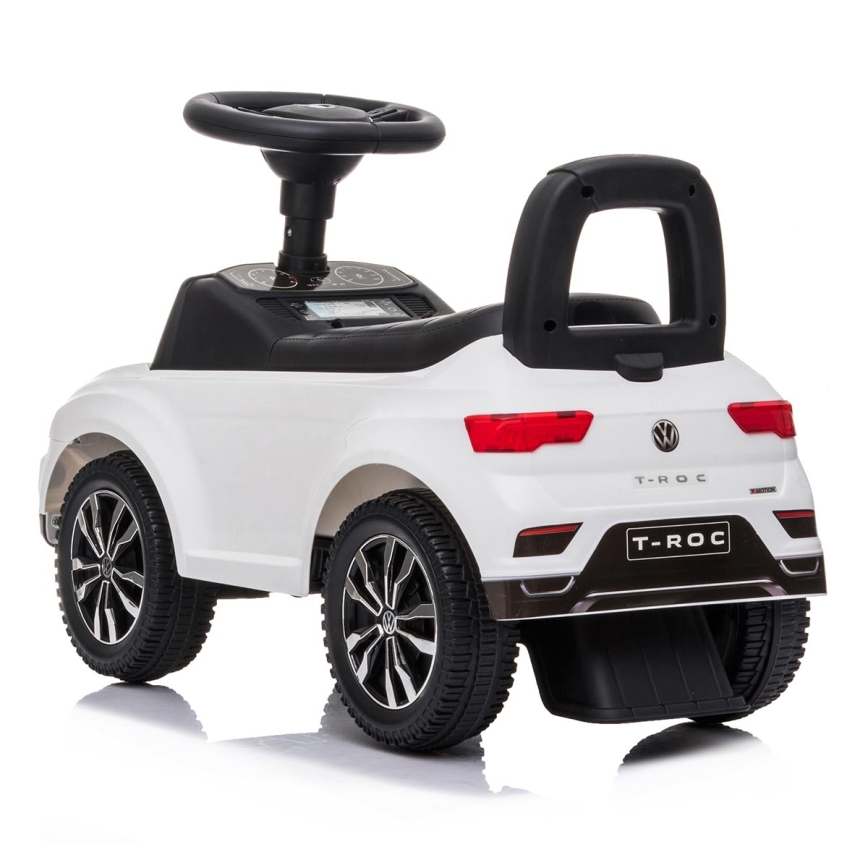 Push autó Volkswagen 2xAA fehér/fekete