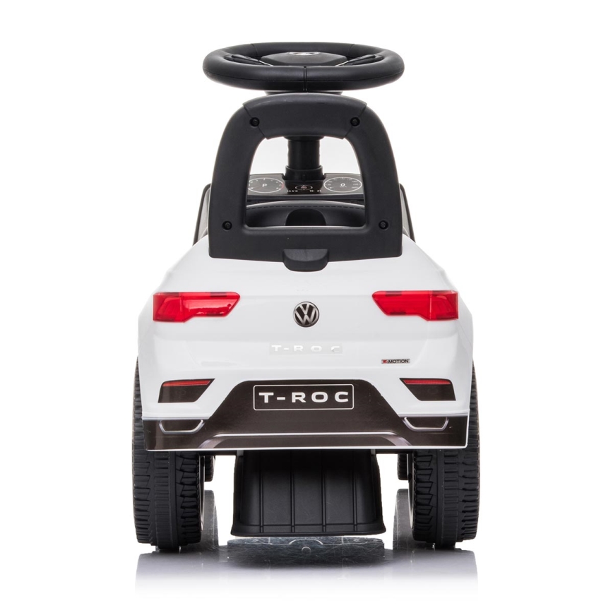 Push autó Volkswagen 2xAA fehér/fekete