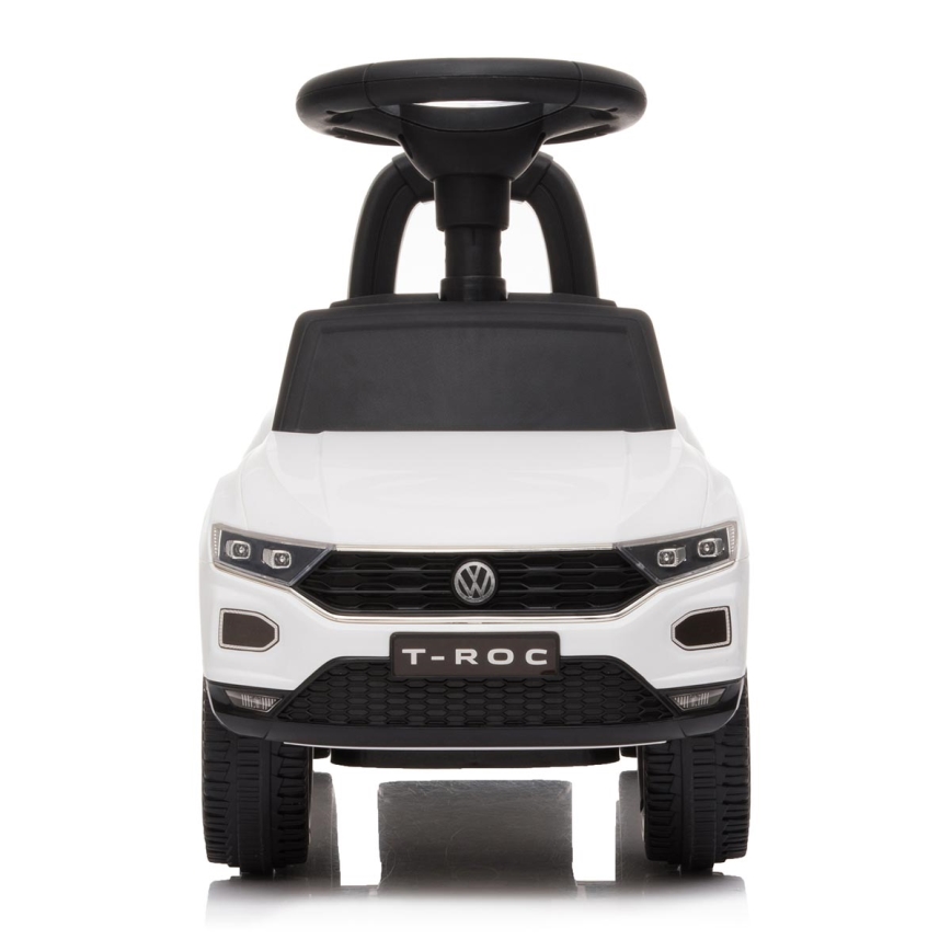 Push autó Volkswagen 2xAA fehér/fekete