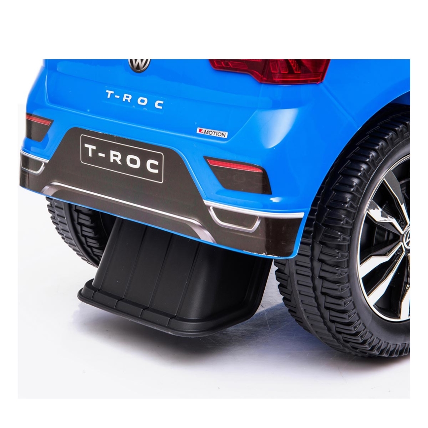 Push autó Volkswagen 2xAA kék/fekete