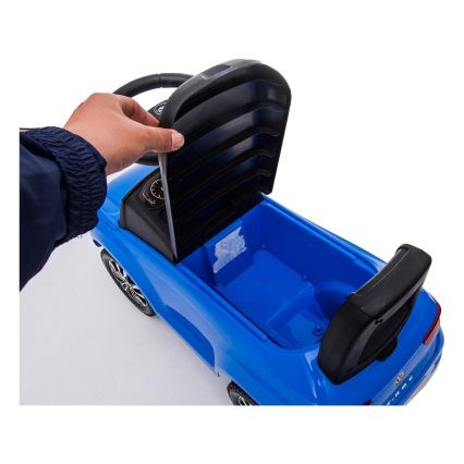 Push autó Volkswagen 2xAA kék/fekete