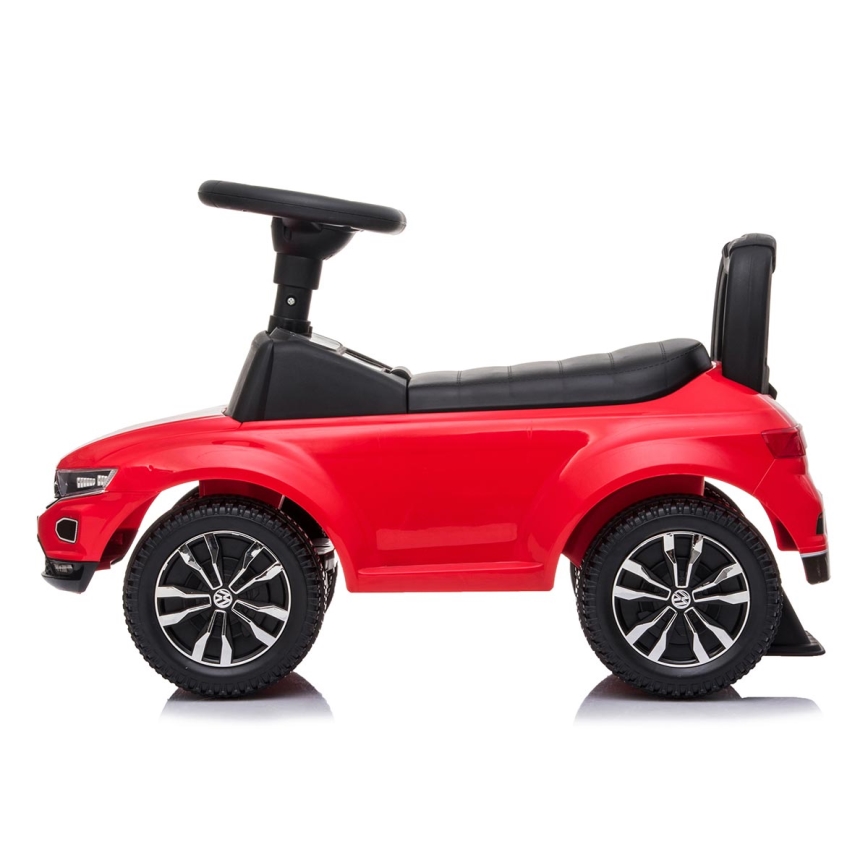 Push autó Volkswagen 2xAA piros/fekete