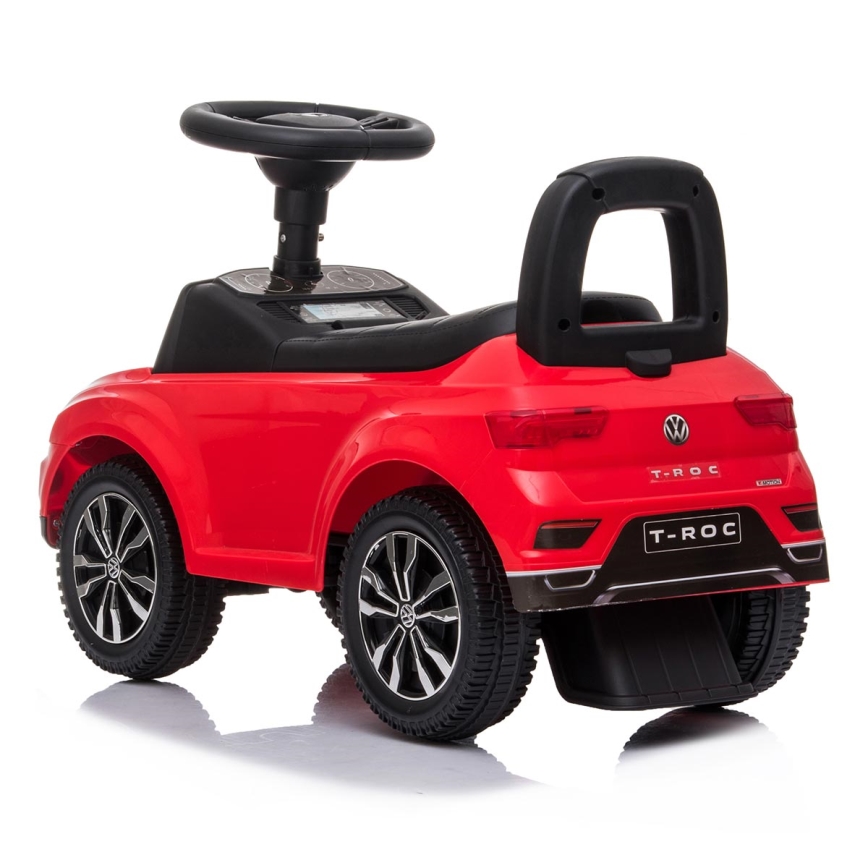 Push autó Volkswagen 2xAA piros/fekete