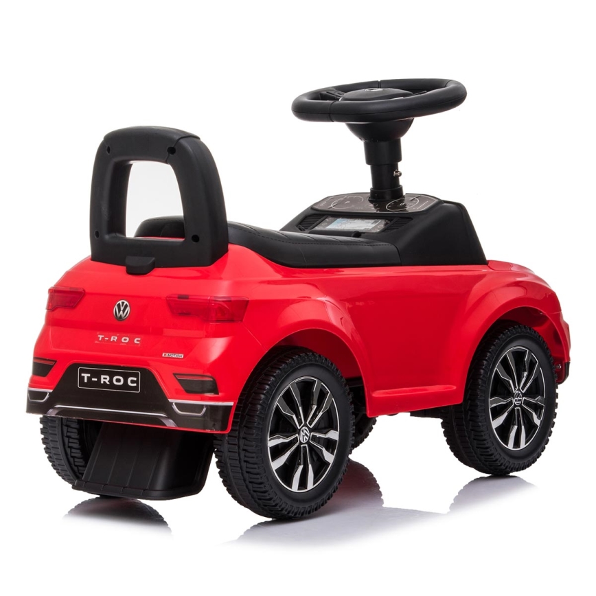 Push autó Volkswagen 2xAA piros/fekete