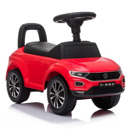 Push autó Volkswagen 2xAA piros/fekete
