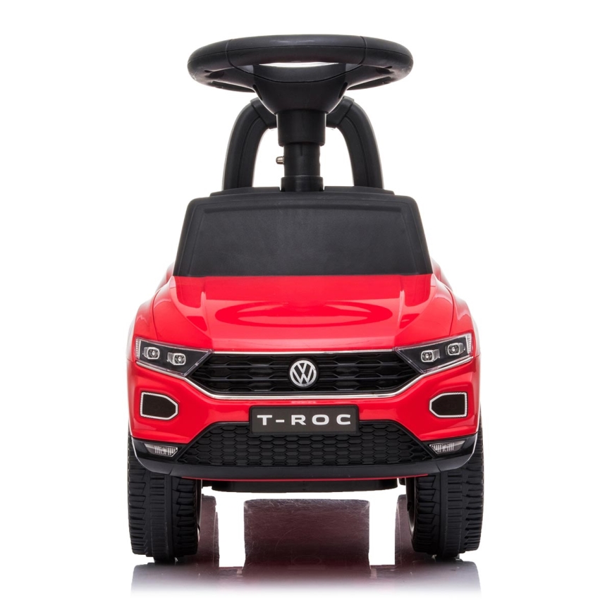 Push autó Volkswagen 2xAA piros/fekete