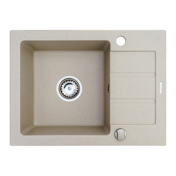 Pyramis 70165801 - Konyhai mosogató NEXT 62x44 cm gránit/bézs