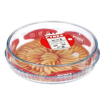 PYREX 2 db piteforma készlet, átmérő: 26/28 cm