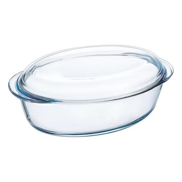 PYREX hőálló sütőtál fedővel, 4,1 l