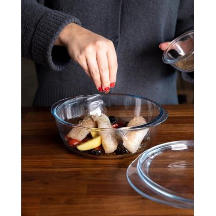 PYREX sütőtál fedővel 2,1 l