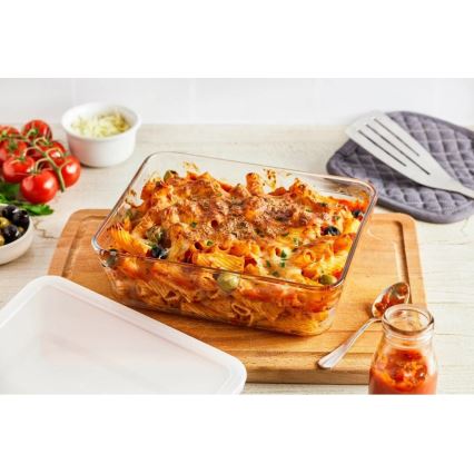PYREX üveg élelmiszertároló 2,6 l
