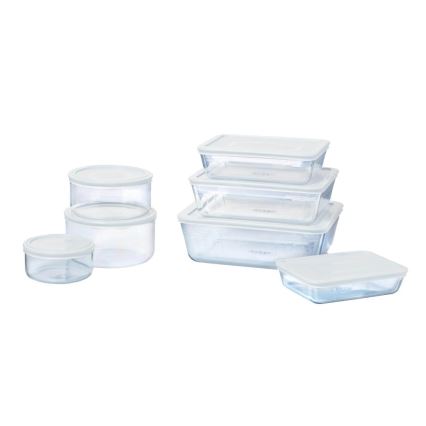 PYREX üveg élelmiszertároló 2,6 l