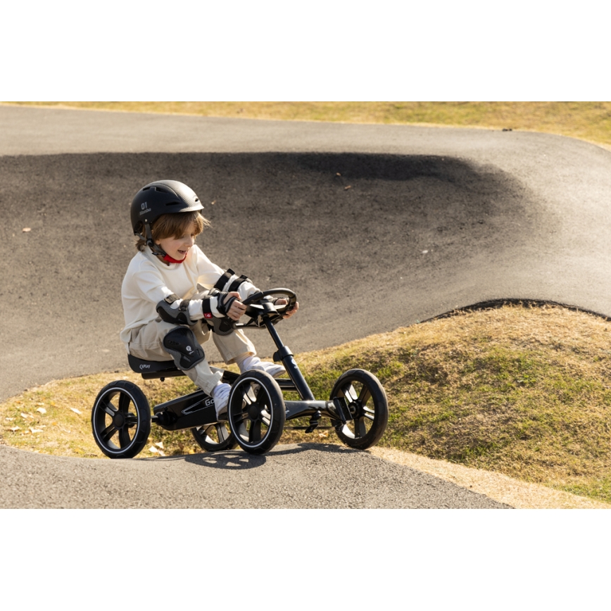 QPlay - Gyermek négykerekű GO KART zöld
