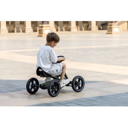 QPlay - Gyermek négykerekű GO KART zöld
