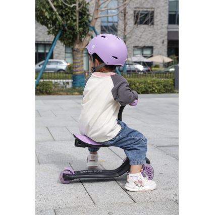 QPlay - Gyermek roller 5in1 SEMA lila