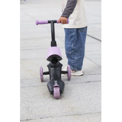 QPlay - Gyermek roller 5in1 SEMA lila