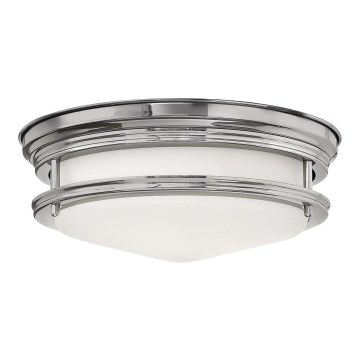 Quintiesse - HADRIAN kültéri mennyezeti lámpatest 2x E27/40W/230V, Ø 27,8 cm, IP44, fényes króm