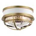 Quintiesse - Mennyezeti lámpatest TOLLIS 2xE27/40W/230V átm. 30,5 cm aranyszínű