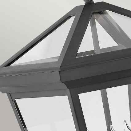 Quintiesse - Kültéri fali lámpa ALFORD L 3xE14/40W/230V IP44 fekete