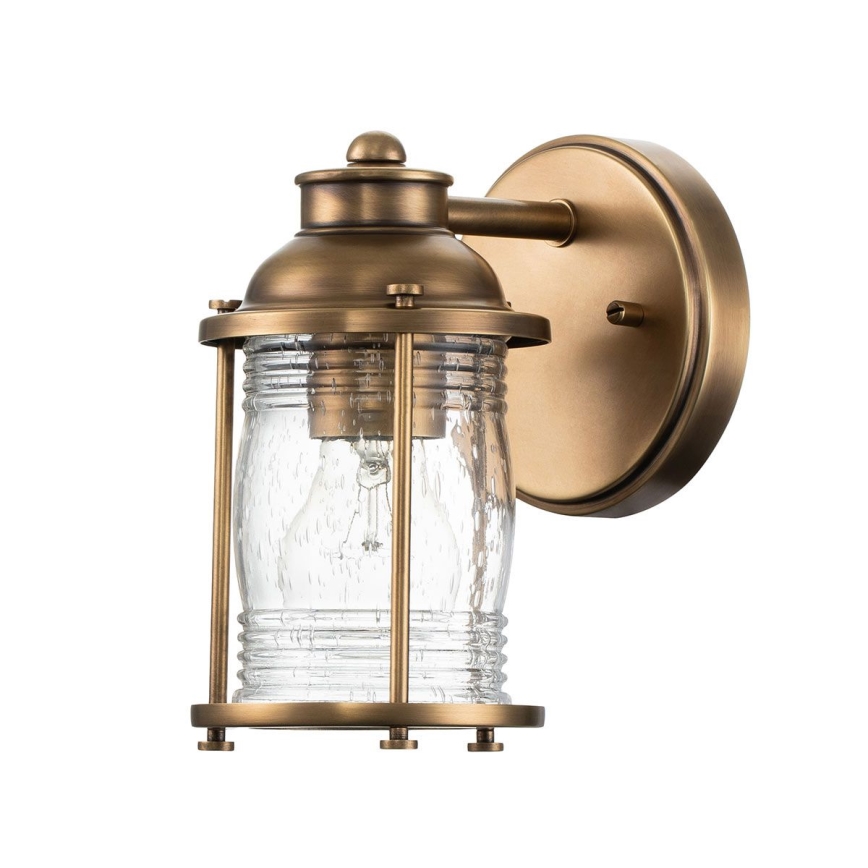 Quintiesse - ASHLAND BAY kültéri fali lámpa 1xE27/60W/230V IP44, bronzszínű