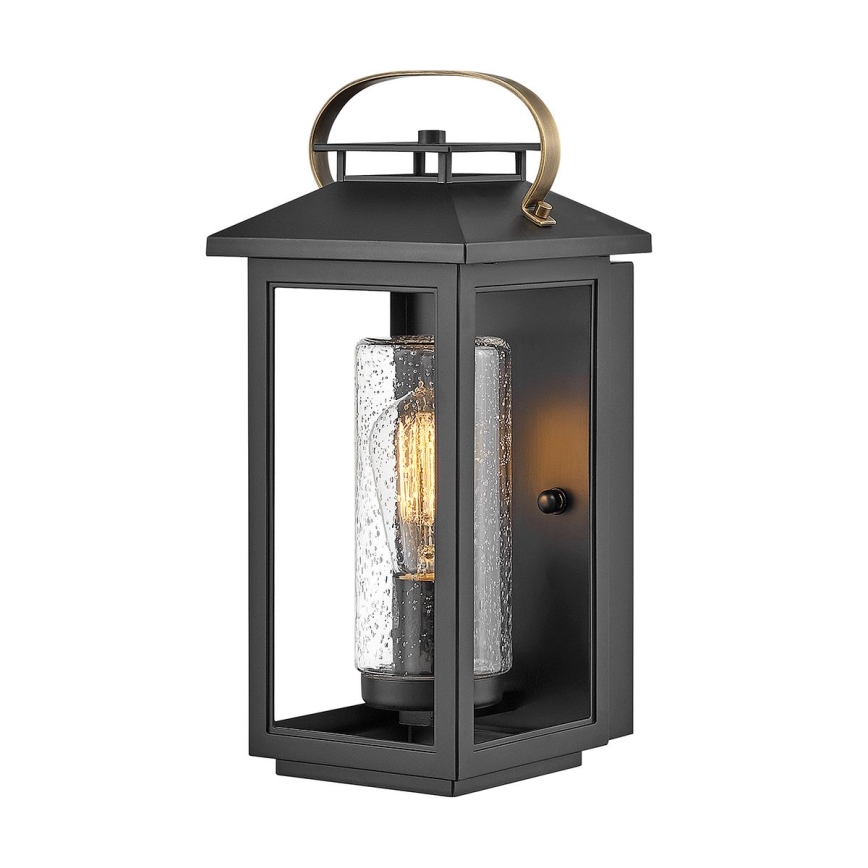 Quintiesse - kültéri fali lámpatest ATWATER S 1xE27/60W/230V IP44 fekete