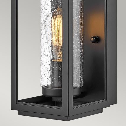 Quintiesse - kültéri fali lámpatest ATWATER S 1xE27/60W/230V IP44 fekete