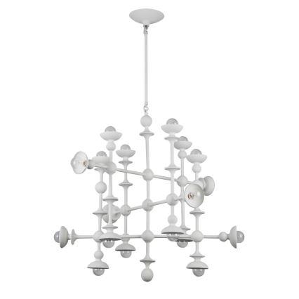 Quintiesse - Rúdos csillár CADENCE 18xE14/40W/230V fehér