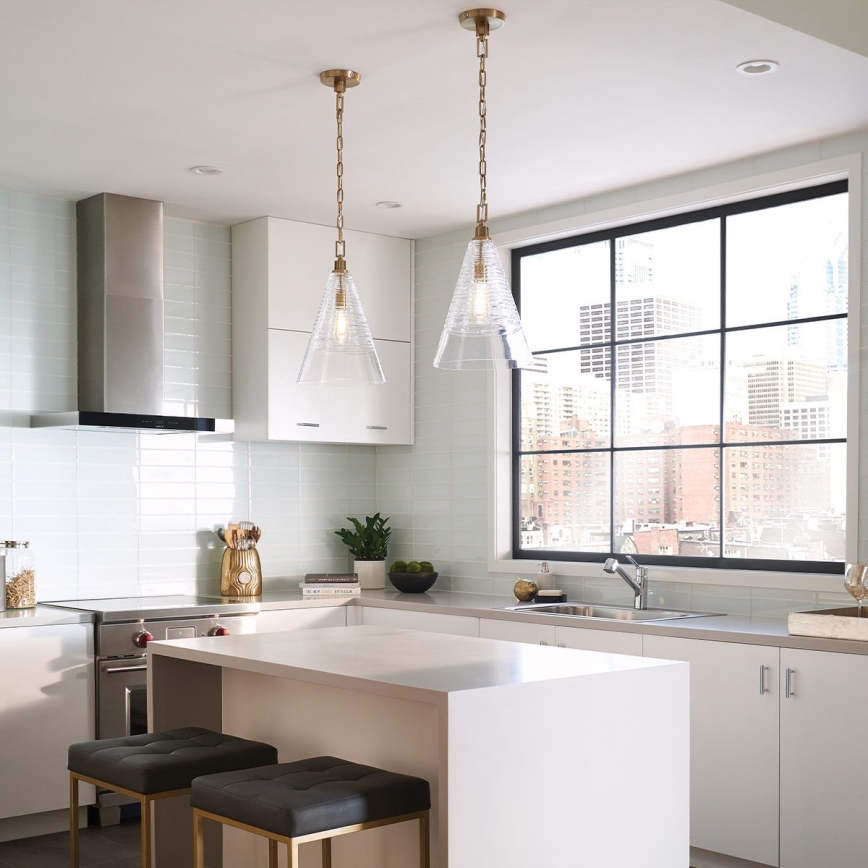 Quintiesse - Láncos csillár ELMORE 1xE27/60W/230V arany