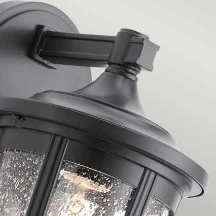 Quintiesse - FAIRFIELD M kültéri fali lámpa 1xE27/60W/230V IP44 fekete