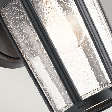 Quintiesse - FAIRFIELD M kültéri fali lámpa 1xE27/60W/230V IP44 fekete