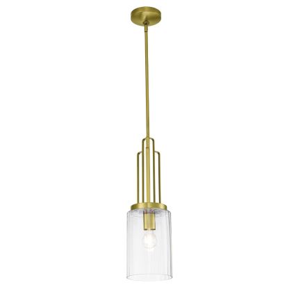 Quintiesse - KIMROSE csillár rúdon 1xE27/60W/230V, átm. 17,8 cm, arany