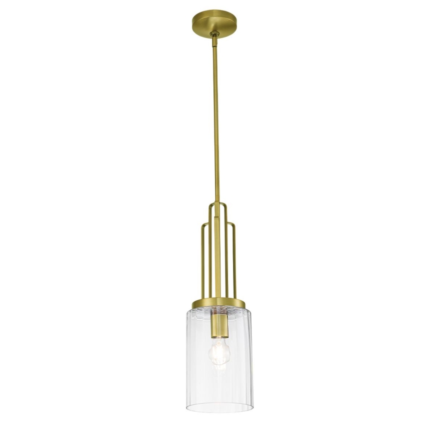 Quintiesse - KIMROSE csillár rúdon 1xE27/60W/230V, átm. 17,8 cm, arany