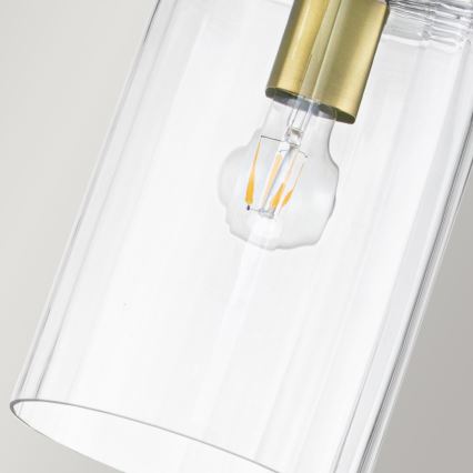 Quintiesse - KIMROSE csillár rúdon 1xE27/60W/230V, átm. 17,8 cm, arany