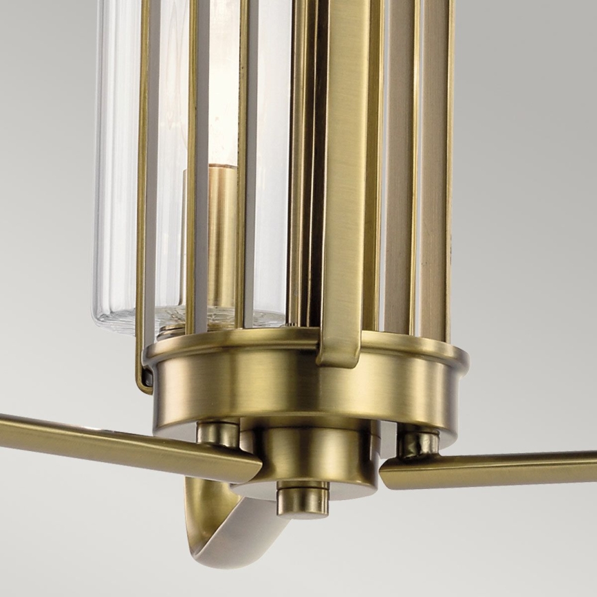 Quintiesse - KIMROSE rúdon szerelt csillár 3xE14/40W/230V átm. 45,9 cm arany