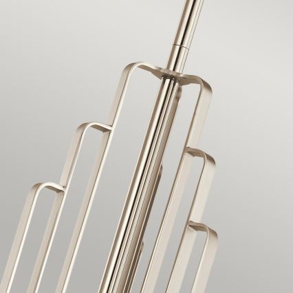 Quintiesse - Rudas csillár KIMROSE 6xE14/40W/230V átmérő 68,6 cm fényes króm