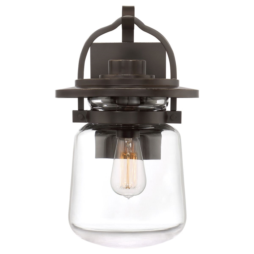 Quintiesse - LASALLE M kültéri fali lámpa 1xE27/60W/230V IP44 bronz