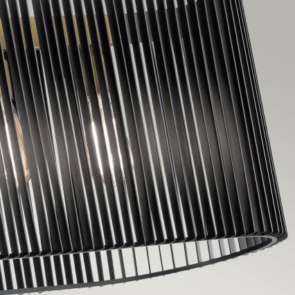 Quintiesse - LINARA rúddal szerelt csillár 5xE27/60W/230V fekete/arany