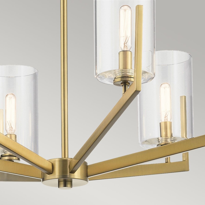 Quintiesse - Rudas csillár NYE 6xE14/40W/230V átmérő 71,1 cm aranyszínű