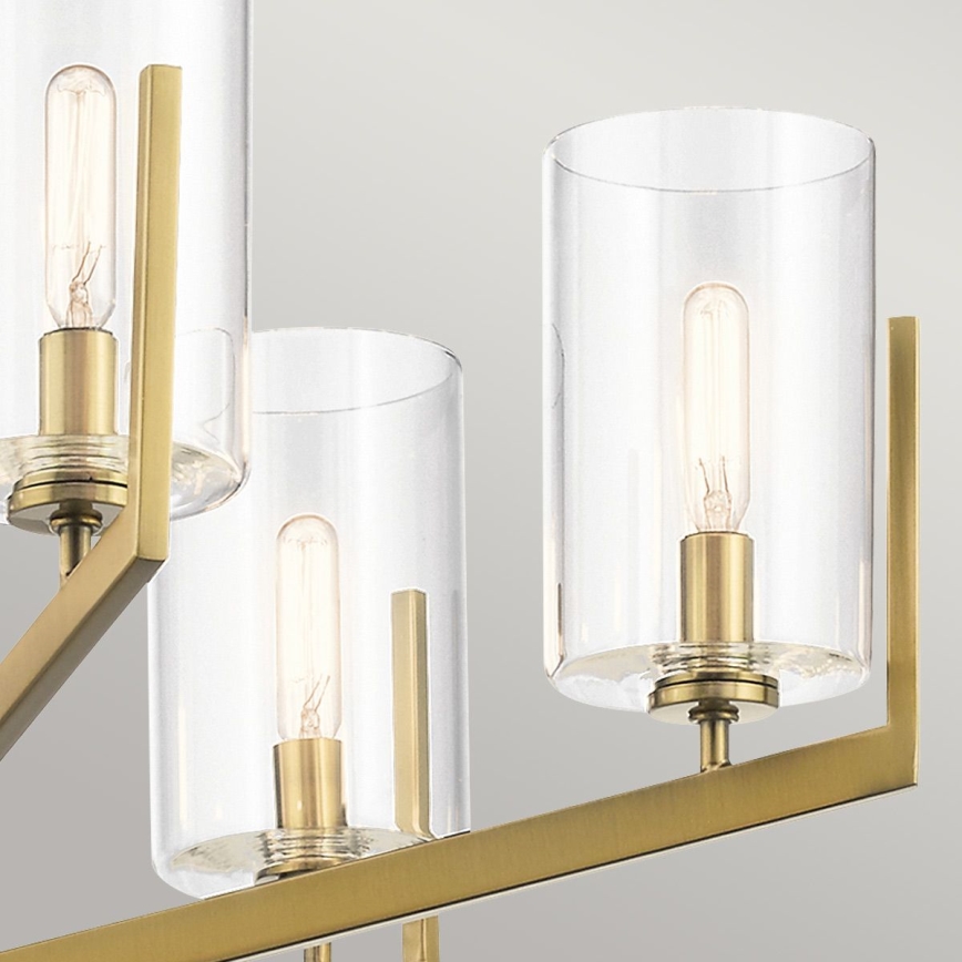 Quintiesse - Rudas csillár NYE 6xE14/40W/230V átmérő 71,1 cm aranyszínű