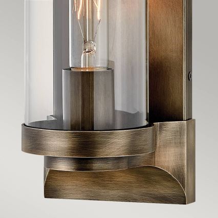 Quintiesse - PEARSON M kültéri fali lámpatest 1xE27/60W/230V IP44 bronz